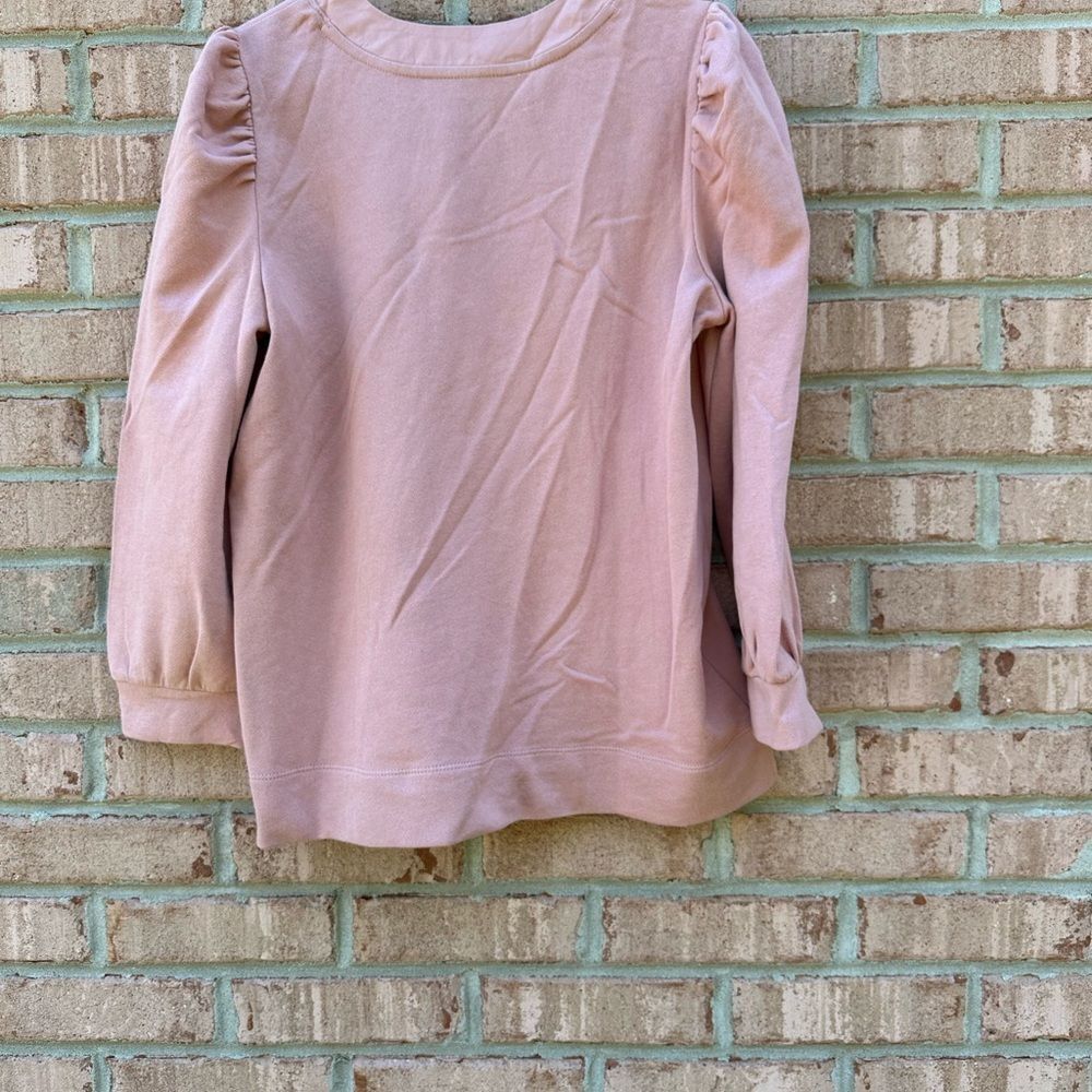 Women's Pink V-Neck Button Top - Picture 5 of 5